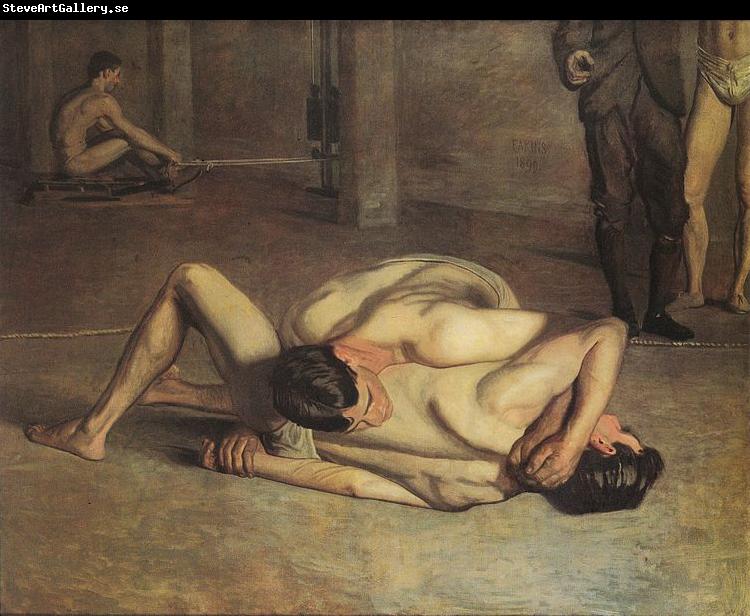 Thomas Eakins The Wrestlers